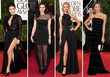 Eva, Rachel, Rosie und Stacy kamen in Schwarz zu den Golden Globes