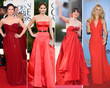 Viele Promis erschienen in Rot bei den Golden Globes