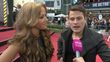 In Interviews reagierte sie schnippisch