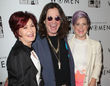 Ozzy, Sharon und Kelly Osbourne kommen gemeinsam zu einer Veranstalung...