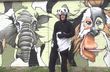 Dank passendem Panda-Kostüm und guten Pointen sorgen die Y-TITTY Jungs wieder für so manchen Lacher