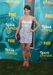 Bei "Twilight"-Beauty Ashley Greene (22) harmonierte alles! Im sexy Bustierkleid poste sie auf dem "grünen" Teppich. 