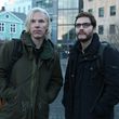 Benedict Cumberbatch und Daniel Brühl in The Fifth Estate
