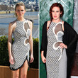 Brooklyn und Leann lieben beide das Cut-Out-Dress mit Netz-Elementen von Stella McCartney 