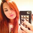 Demi Lovato färbte zunächst Orange-Rot, schwenkte dann aber auf einen dunkleren Ton um