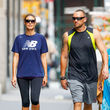 Heidi Klum war heute zum Frühstück mit Bodyguard Martin Kristen unterwegs