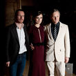 Mit Keira Knightley und Viggo Mortensen war er auf der englischen Premieren-Party zu "Eine dunkle Begierde"