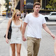 Liam Hemsworth ist genervt von Miley Cyrus, die ihn zum Filmset in Philadelphia begleitete