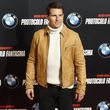 Ganz lässig gekleidet zeigte sich Tom Cruise zur Premiere in Madrid