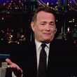 Er zeigt Letterman gleich mal, wie das so aussieht