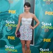 Bei "Twilight"-Beauty Ashley Greene (22) harmonierte alles! Im sexy Bustierkleid poste sie auf dem "grünen" Teppich. 
