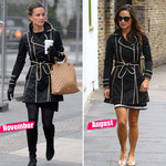Pippa Middleton trägt ihren Manten im Sommer wie im Winter
