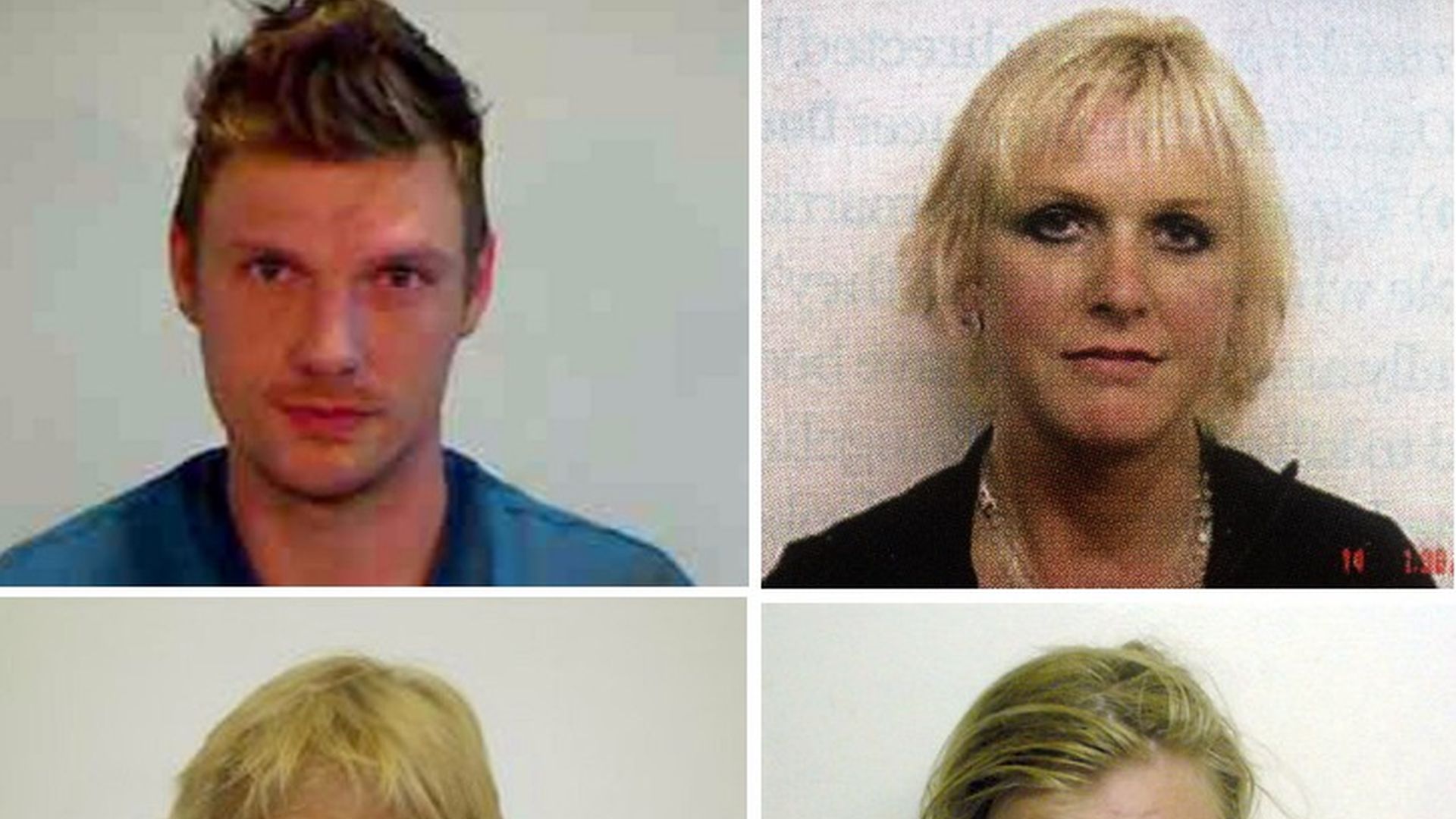 Splash News Jane Carters Mugshot, nachdem sie die neue Flamme ihres Ex ...
