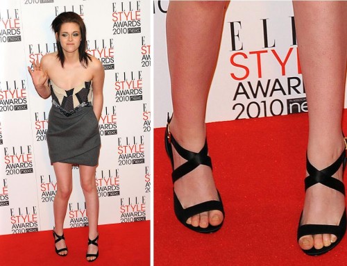Kristen Stewart, Twilight - Kristen Stewart präsentiert vergilbte Zehen