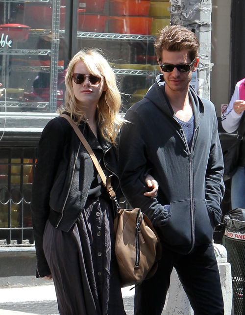 Andrew Garfield und Emma Stone wirken nach wie vor sehr verliebt