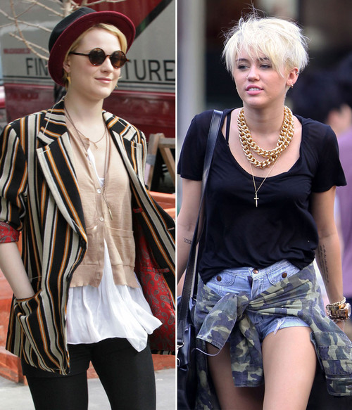 Evan Rachel Wood vermutete auf Twitter, Miley Cyrus könne bi- oder homosexuell sein Evan Rachel Wood vermutete auf Twitter, Miley Cyrus könne bi- oder homosexuell sein