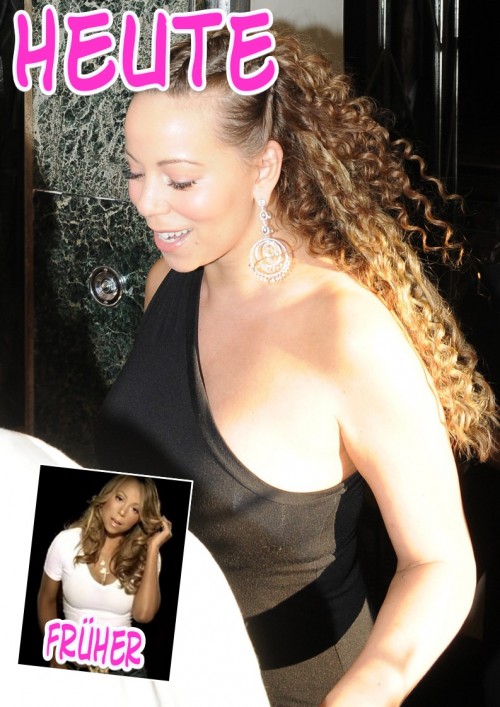 Mariah Carey - Hat die Sängerin etwa zugenommen?