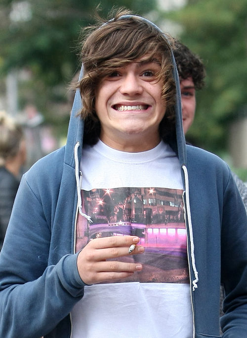 Der britische "X Factor"-Teilnehmer Frankie Cocozza feiert gerne Der britische "X Factor"-Teilnehmer Frankie Cocozza feiert gerne