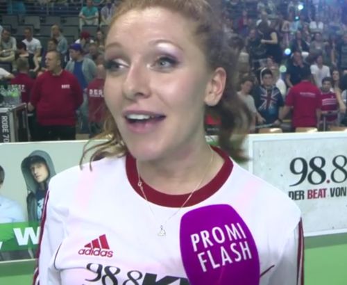Georgina Fleur hatte keinen Spaß beim Fußballspielen