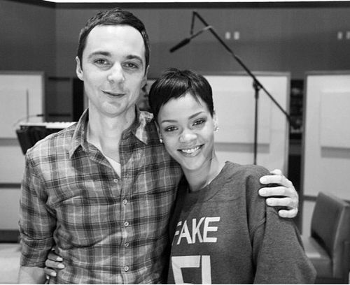 Jim Parsons und Rihanna arbeiten zusammen für einen Film Jim Parsons und Rihanna arbeiten zusammen für einen Film