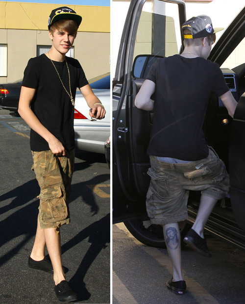 Justin Bieber hat ein neues Tattoo Justin Bieber hat ein neues Tattoo