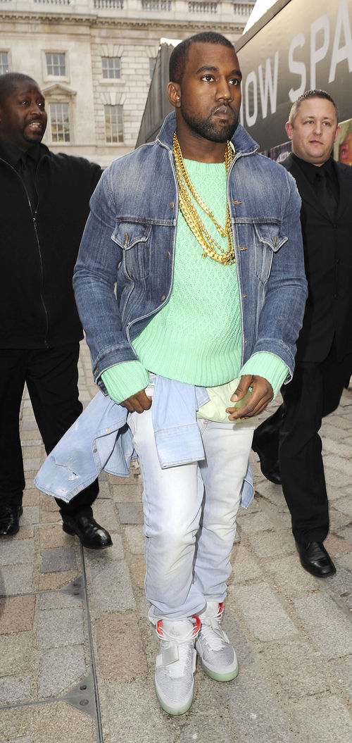 Kanye West, London Fashion Week - Kanye West zeigt Mut zur Farbe