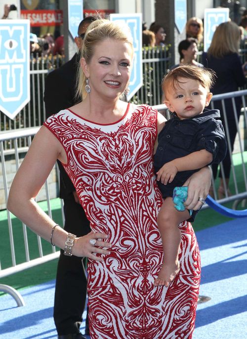Melissa Joan Hart brachte ihr Söhnchen Tucker mit zur Premiere von "Die Monster Uni"