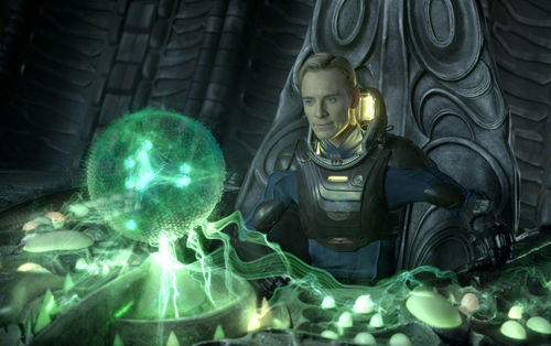 Michael Fassbender wird in "Prometheus" zum Androiden Michael Fassbender wird in "Prometheus" zum Androiden
