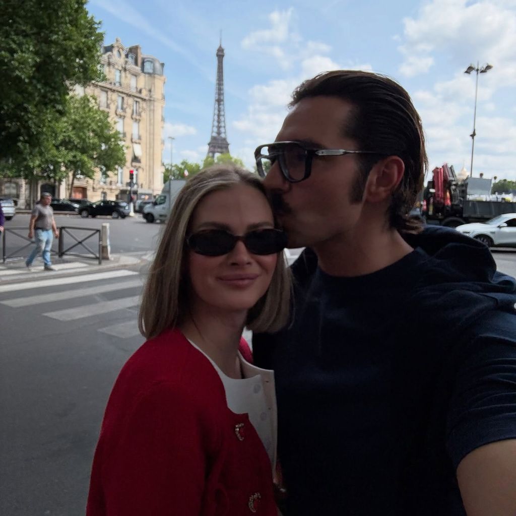 Darya Strelnikova und Fabio Knez in Paris, Juni 2025