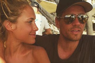 Moderatorin Alena Gerber und Fußballer Clemens Fritz Moderatorin Alena Gerber und Fußballer Clemens Fritz