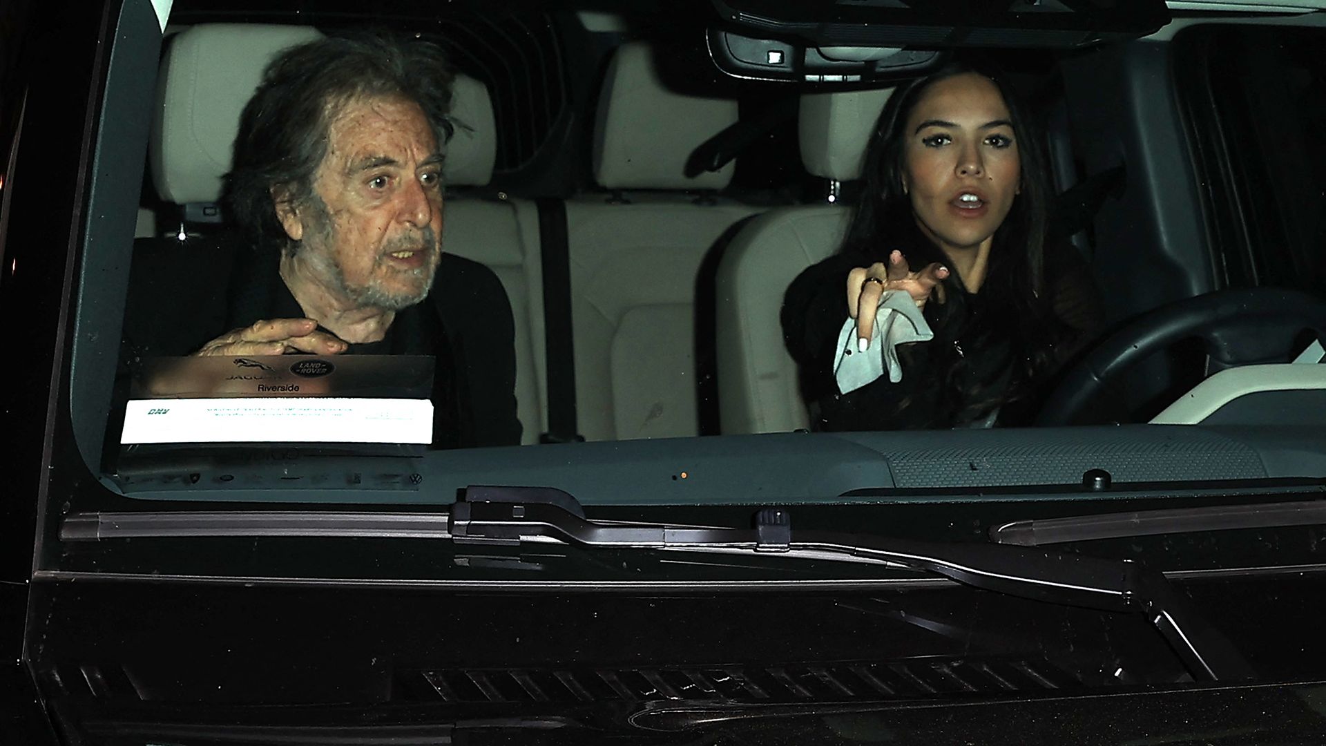 Hitzige Diskussion? Al Pacino war erneut mit Noor unterwegs