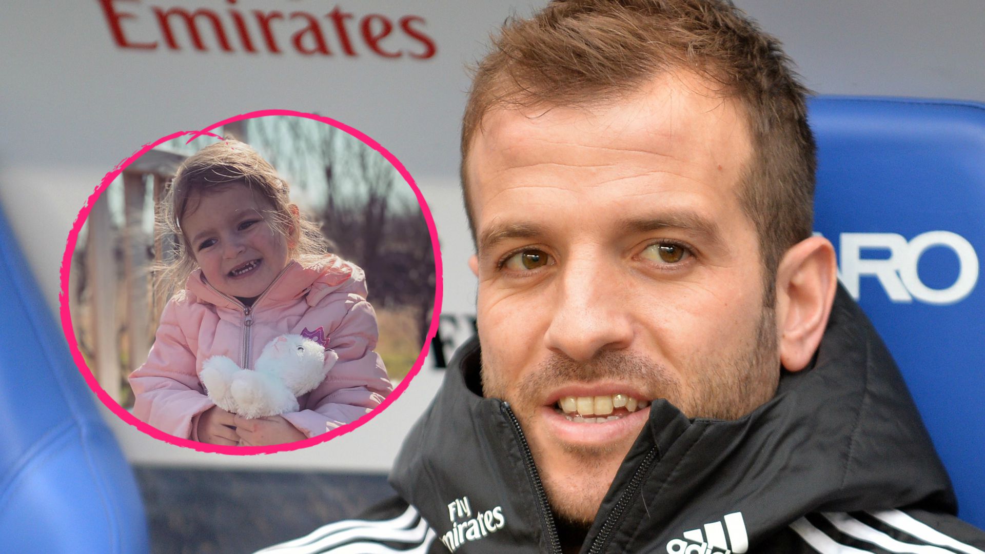 Niedlich So groß ist Rafael van der Vaarts Tochter schon