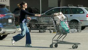 Hier macht sich Rachel Bilsons Einkaufswagen selbstständig