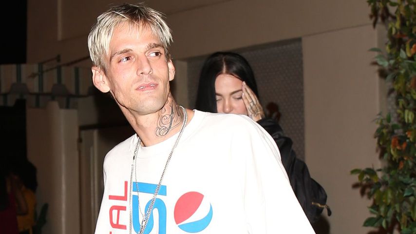 Aaron Carter in Los Angeles 2017