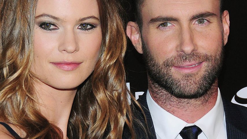 adam levine und Behati Prinsloo
