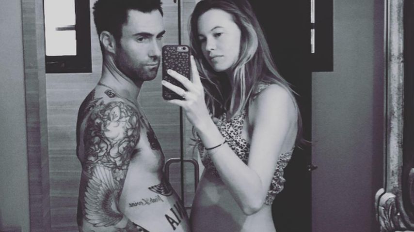 Adam Levine und Behati Prinsloo