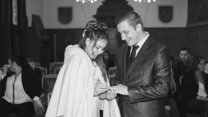 "Adam sucht Eva"-Michael und Adina bei der Trauung
