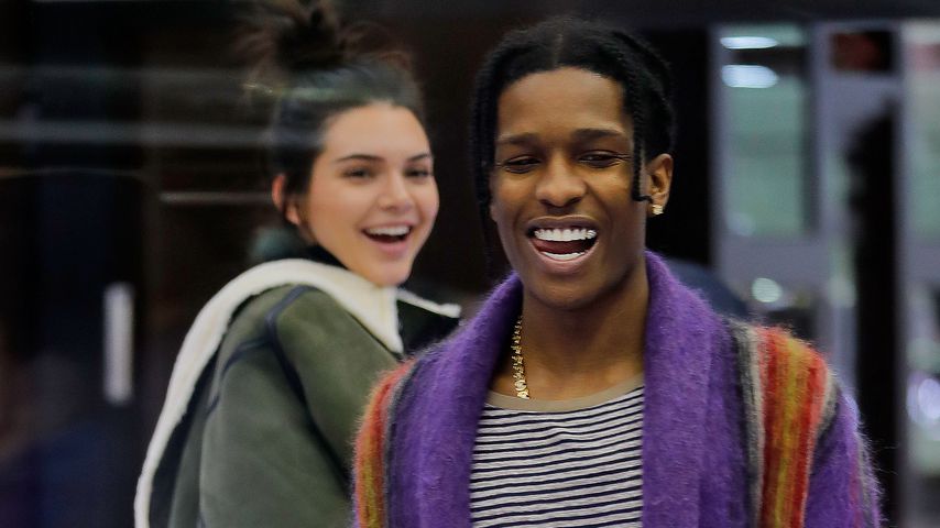 A$AP Rocky und Kendall Jenner beim Shoppen in NYC