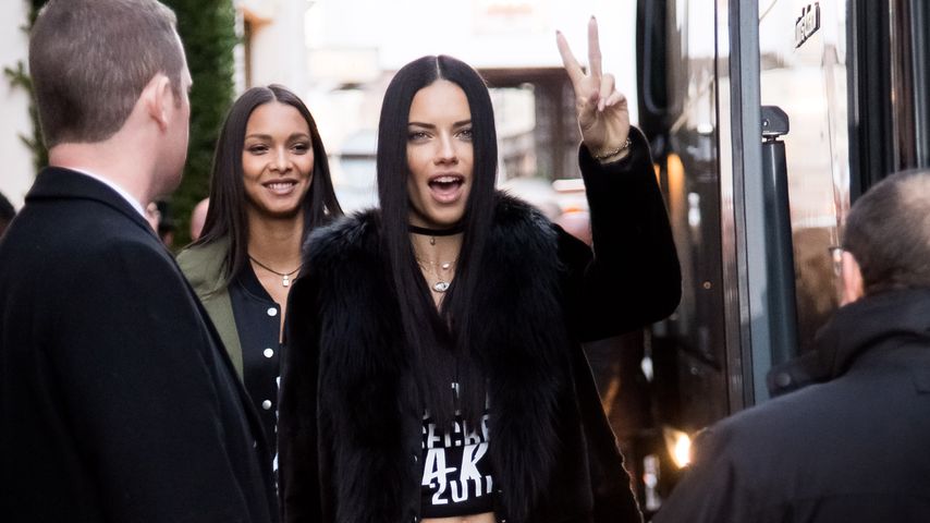 Adriana Lima im November 2016 in Paris