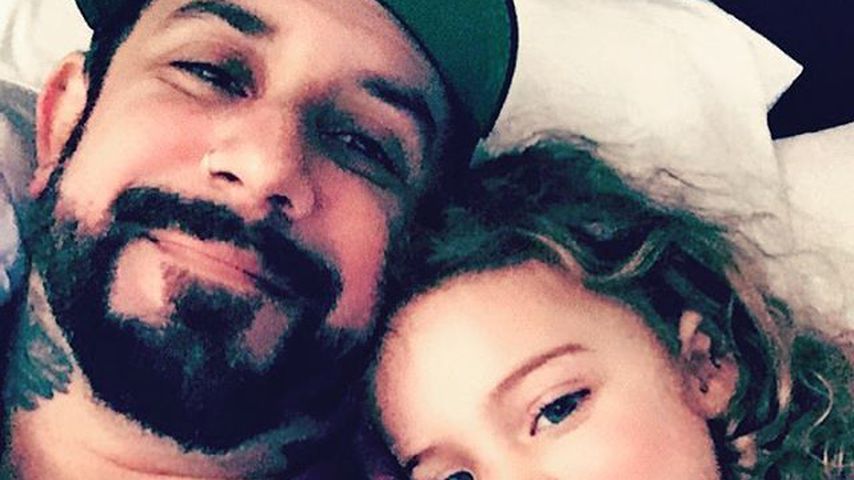 AJ McLean und seine Tochter Ava
