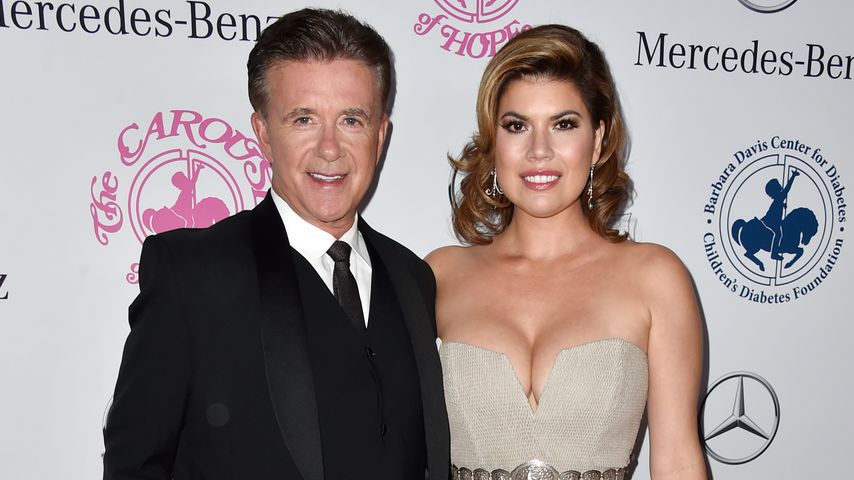 Alan Thicke mit seiner Frau Tanya Callau 2014 in Beverly Hills