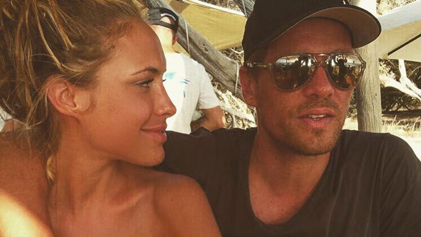 Moderatorin Alena Gerber und Fußballer Clemens Fritz