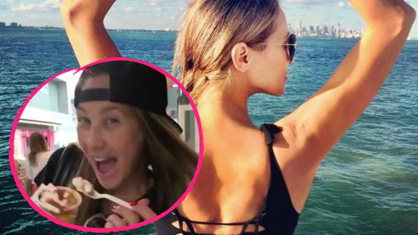 Alessandra Meyer-Wölden trotzt Figur-Zoff und schlemmt Eis!