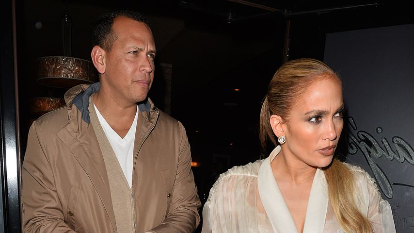 Alex Rodriguez und Jennifer Lopez in West Hollywood