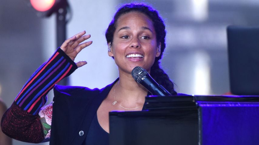 Alicia Keys beim Sommerkonzert der "Today Show" in New York