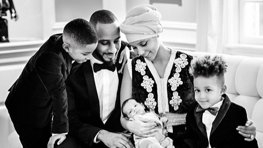 Swizz Beatz, Alicia Keys und ihre Kinder