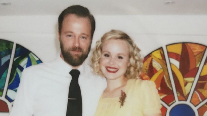 Joshua Leonard und Alison Pill bei ihrer Hochzeit