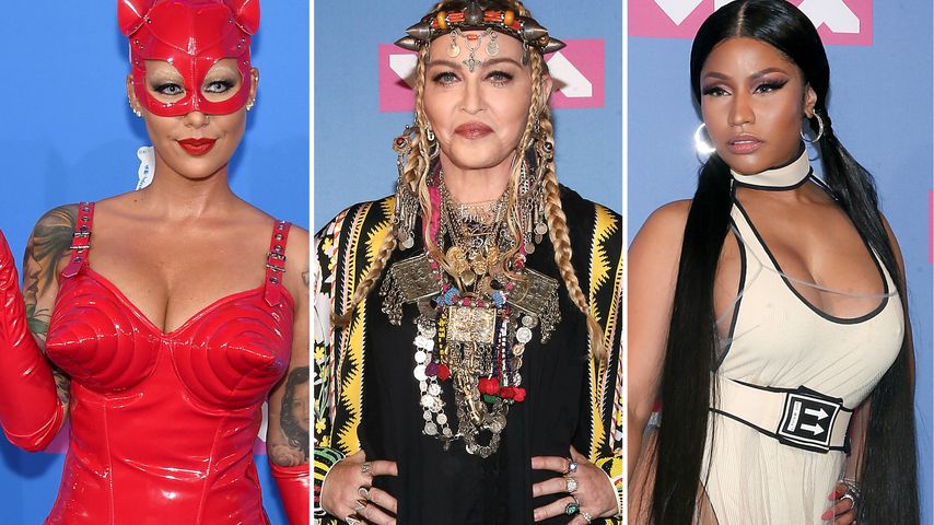 Bunt, nackt & skurril! Die wildesten Looks der VMAs 2018