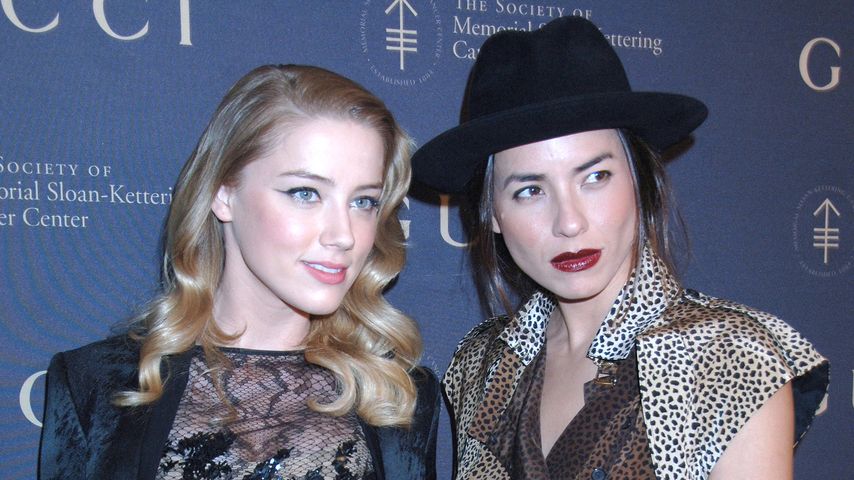 Amber Heard mit Tasya Van Ree, waren mal ein Paar