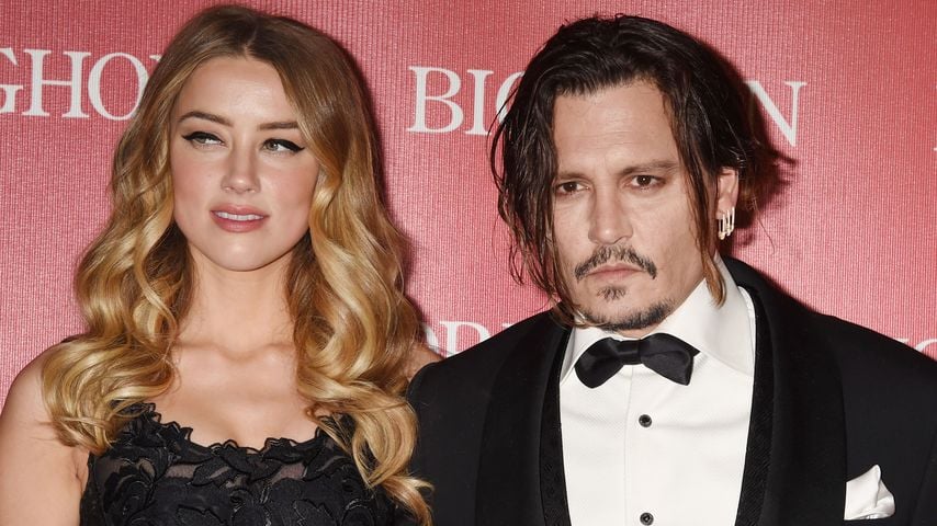 Amber Heard und Johnny Depp bei Palm Springs International Film Festival